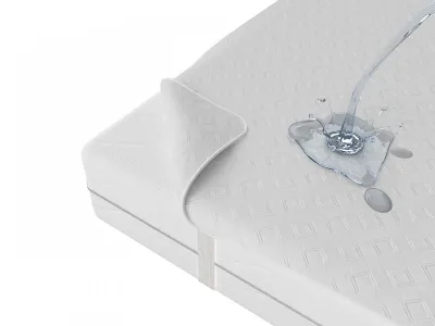 Neperšlampama apsauginė paklodė su guma 