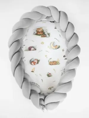 Kūdikio Lizdelis Forest tamsiai pilkas