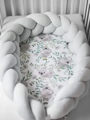 KŪDIKIO LIZDELIS KOALA pilkas