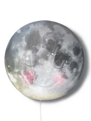 VAIKIŠKAS SIENINIS ŠVIESTUVAS "miegantis mėnulis"