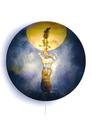 VAIKIŠKAS SIENINIS ŠVIESTUVAS "Mėnulio bučinys"