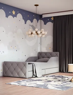 LIETUVIŲ GAMYBOS MINKŠTA VAIKIŠKA LOVA SVAJONĖ nr.3