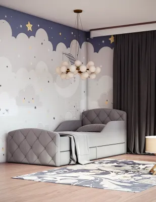 LIETUVIŲ GAMYBOS MINKŠTA VAIKIŠKA LOVA SVAJONĖ nr.4