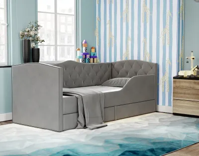 LIETUVIŲ GAMYBOS MINKŠTA VAIKIŠKA LOVA-SOFA SVAJONĖ