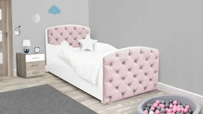 VAIKIŠKA LOVA SVAJONĖ-3 rožinė turime vietoje