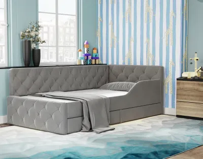 LIETUVIŲ GAMYBOS MINKŠTA VAIKIŠKA LOVA-SOFA SVAJONĖ 2