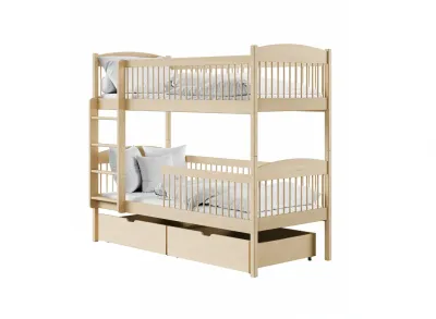 Dviaukštė Vaikiška Lova Luna