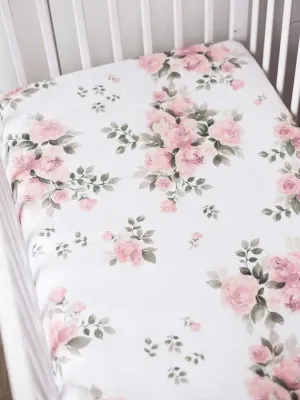 Rožė paklodė su guma